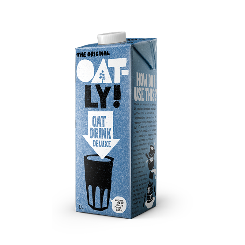 OATLY噢麦力 醇香燕麦奶 谷物早餐奶 植物蛋白饮料 1L 单支装