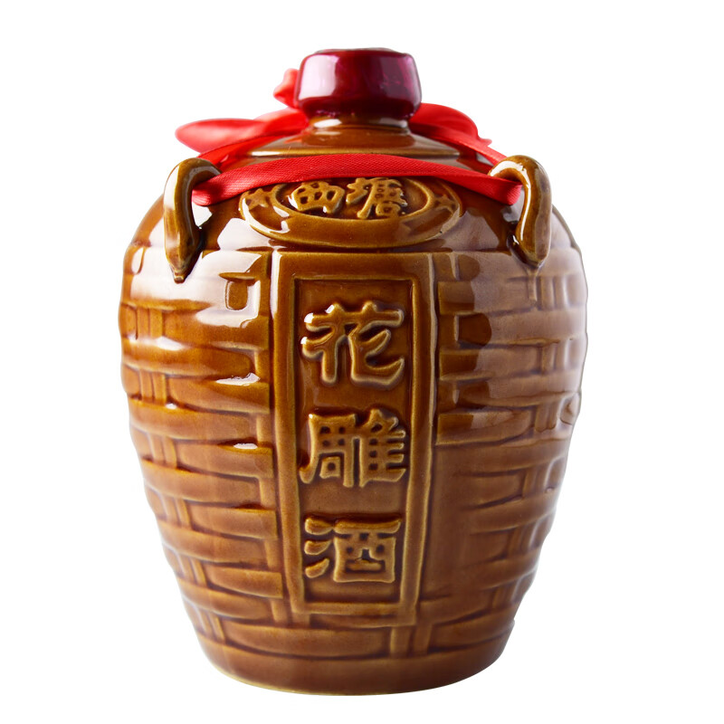 坛装黄酒清爽型加饭酒花雕酒3斤米酿陶坛糯米老酒整箱酒