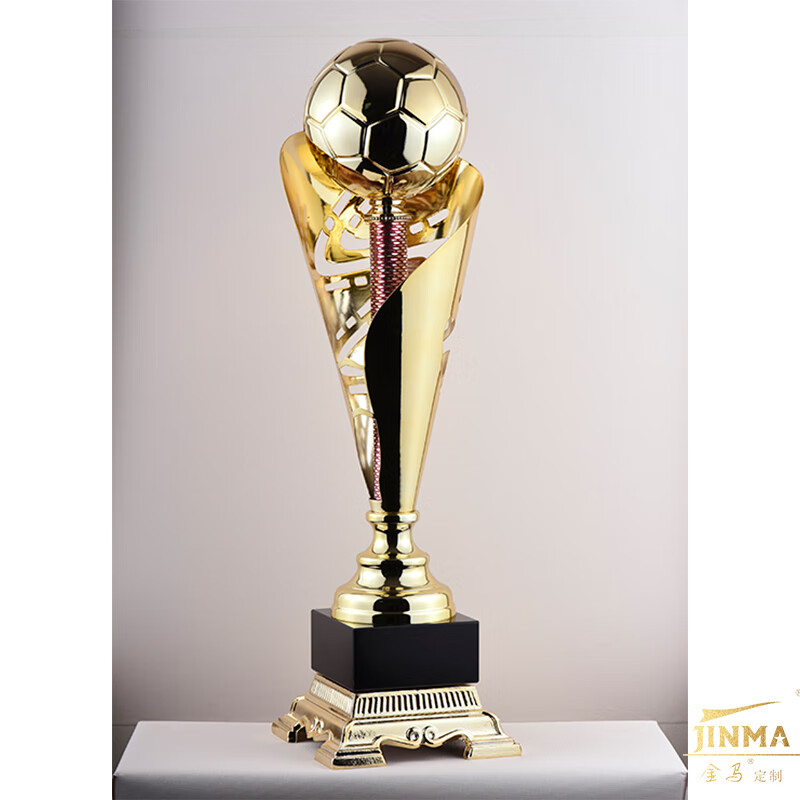 jinma定制 金属足球奖杯 足球奖杯 足球奖杯 金球奖 神射手奖杯 802