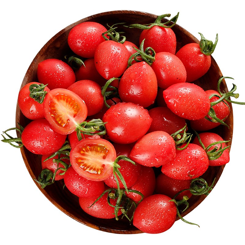 现摘圣女果新鲜小番茄5斤生吃西红柿自然熟千禧番茄1斤整箱 精选5斤 精选5斤装