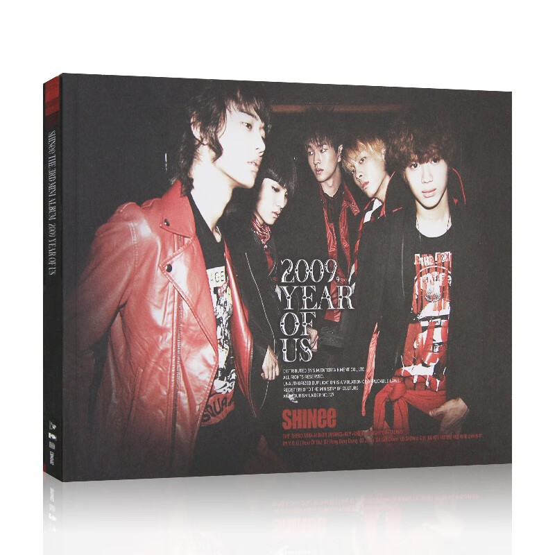 SHINEE专辑2009 YEAR OF US 今天是我们的 日韩流行歌曲CD+歌词本怎么看?
