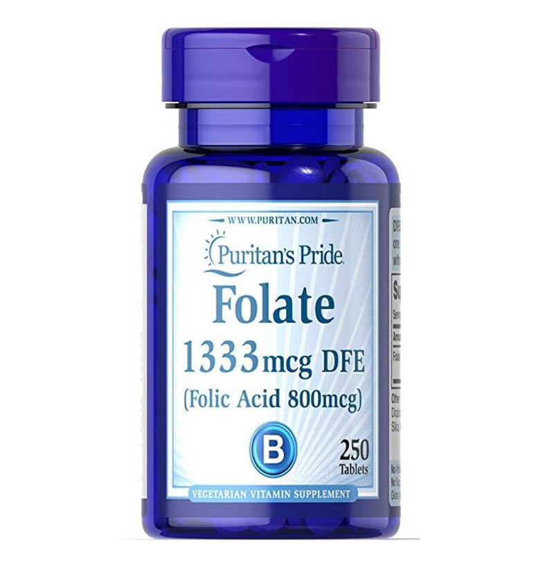 志盛东晖美国片维生素b9备孕800mcg*250粒孕前备孕男女孕期购