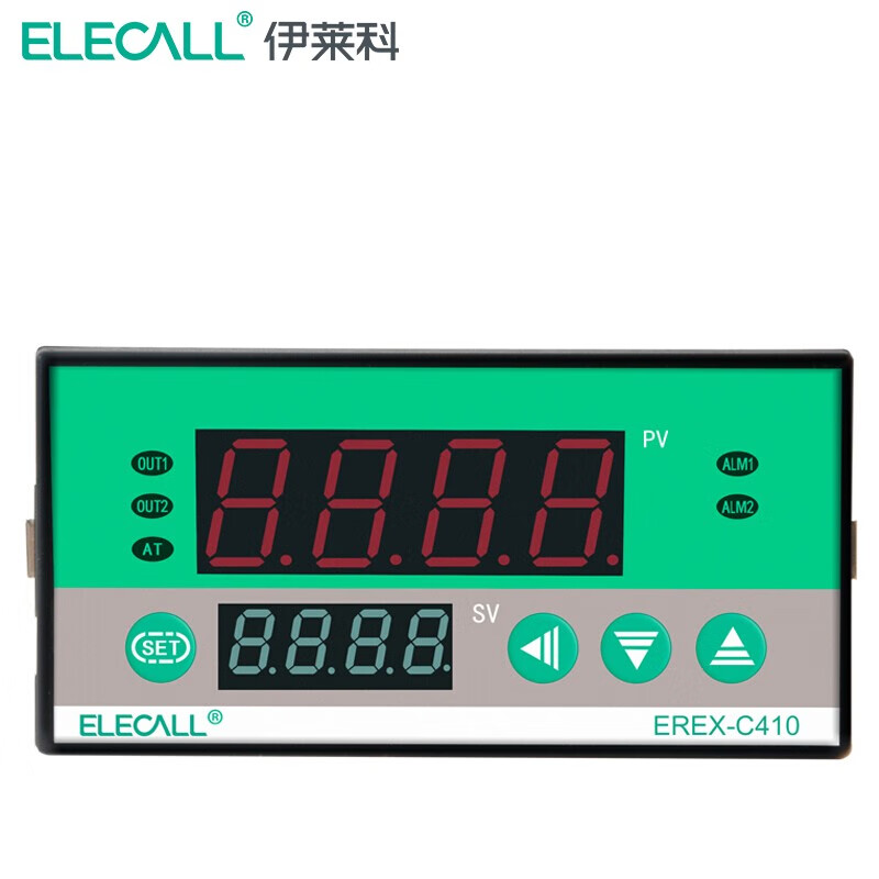 伊莱科（ELECALL）智能温控仪数显温度控制器温控开关一路报警常开 EREX-C410（96*48mm） FK02-M*AN继电输出（可搭配K型热电偶）