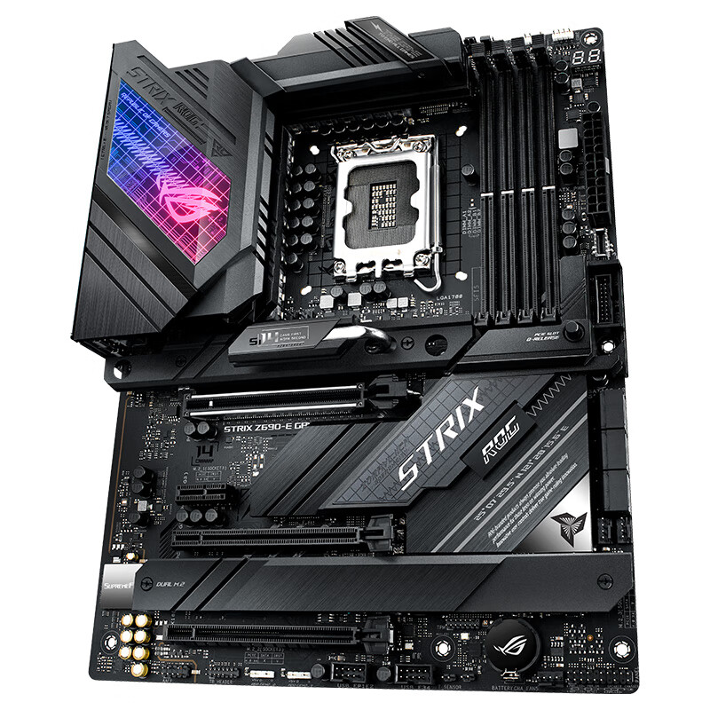 玩家国度 ROG STRIX Z690-E GAMING WIFI主板 支持 内存 DDR5  CPU 12900K/12700K（Intel Z690/LGA 1700）