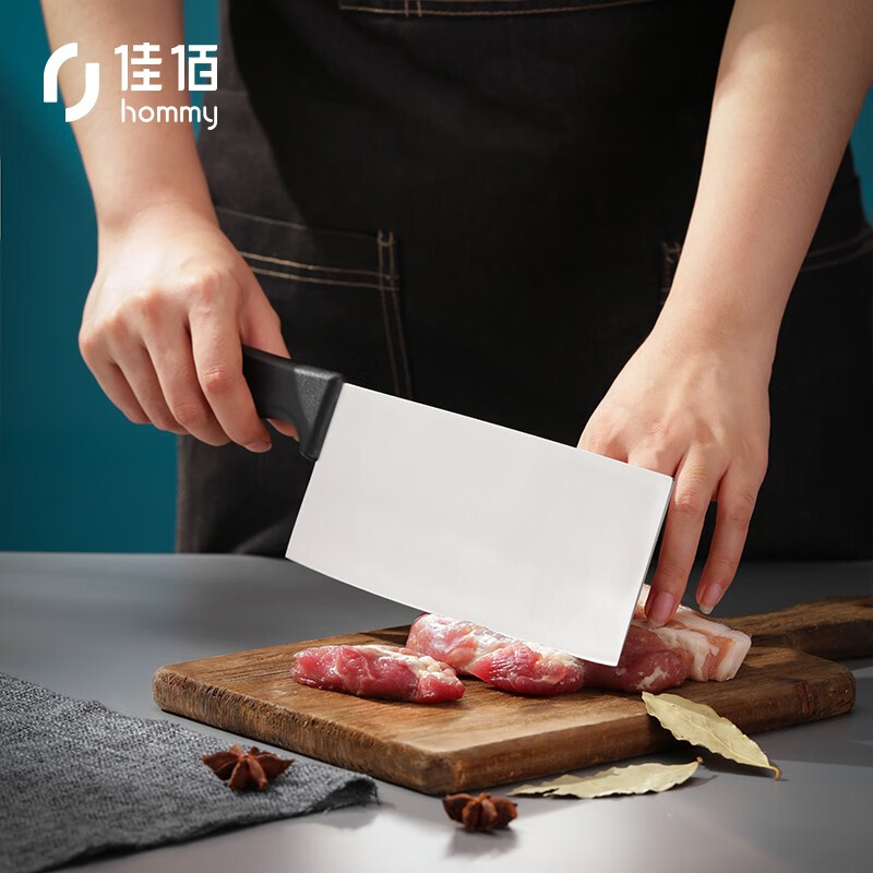 【价格趋势】佳佰不锈钢家用菜刀套装-五件套,只需¥79!