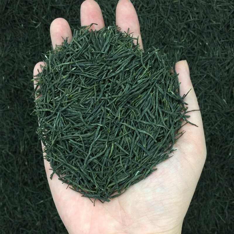 碧叶戏潭五峰芽毛尖2024年新茶明前嫩芽湖北宜昌炒青绿茶栗香茶叶