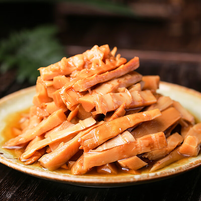 宁波特产建峰油焖笋春笋新鲜雷竹笋罐头397*2罐装即食下饭菜