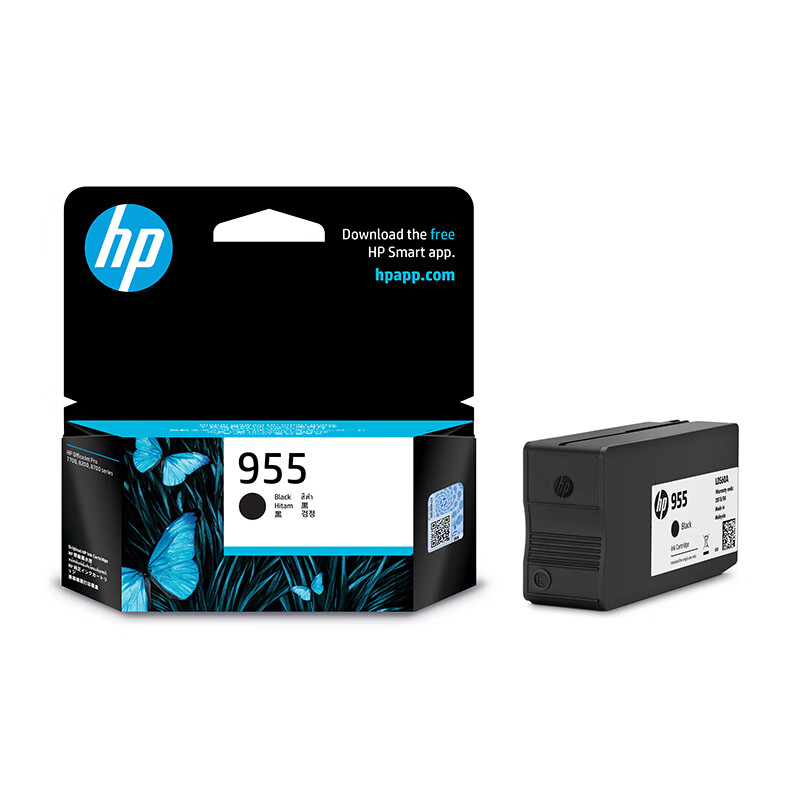 惠普(hp)officejet pro7740 7730 7720喷墨打印原装墨盒墨汁盒黑彩