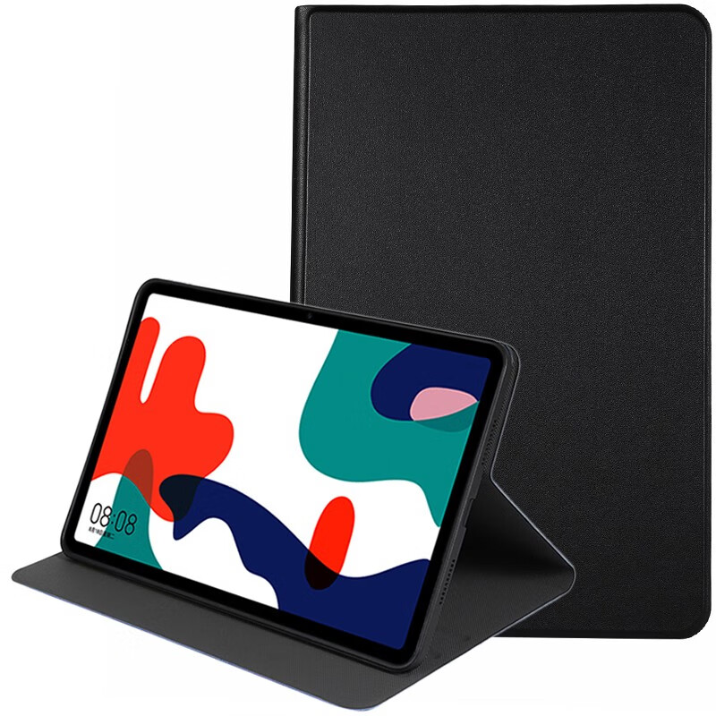 4英寸v6皮套bah3/bah4-w09/al00/w59 黑色 保护套