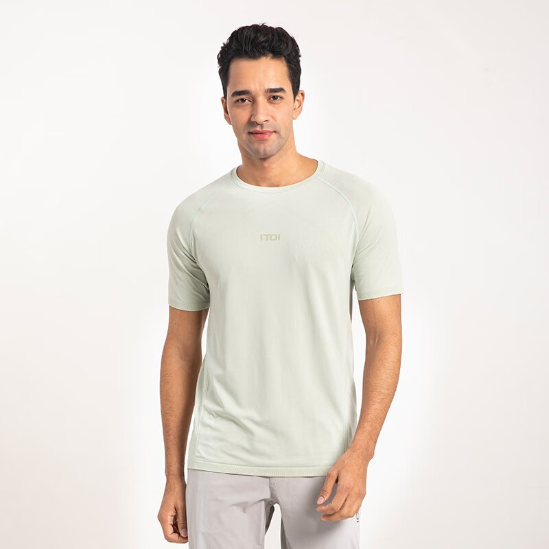 itoi 艾图爱男款短袖t恤/ftd20217 海洋绿 m