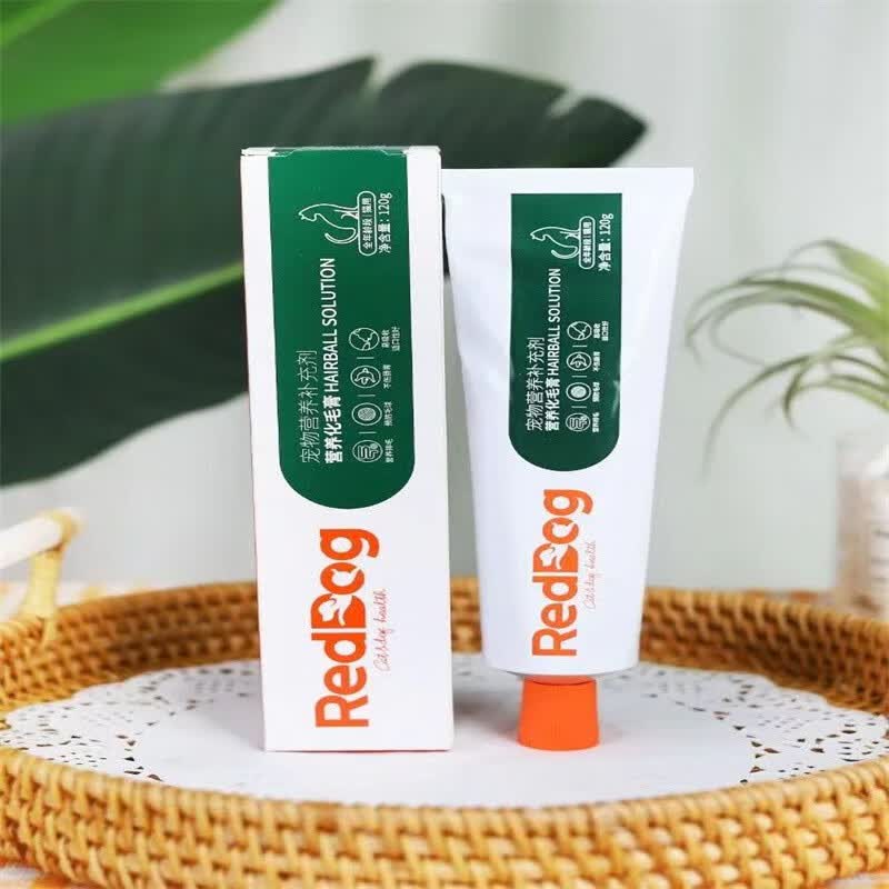 红狗（RedDog）犬猫通用营养膏化毛膏肽钙膏犬猫赖氨酸膏离乳膏补血膏消化膏 化毛膏120g怎么样,好用不?