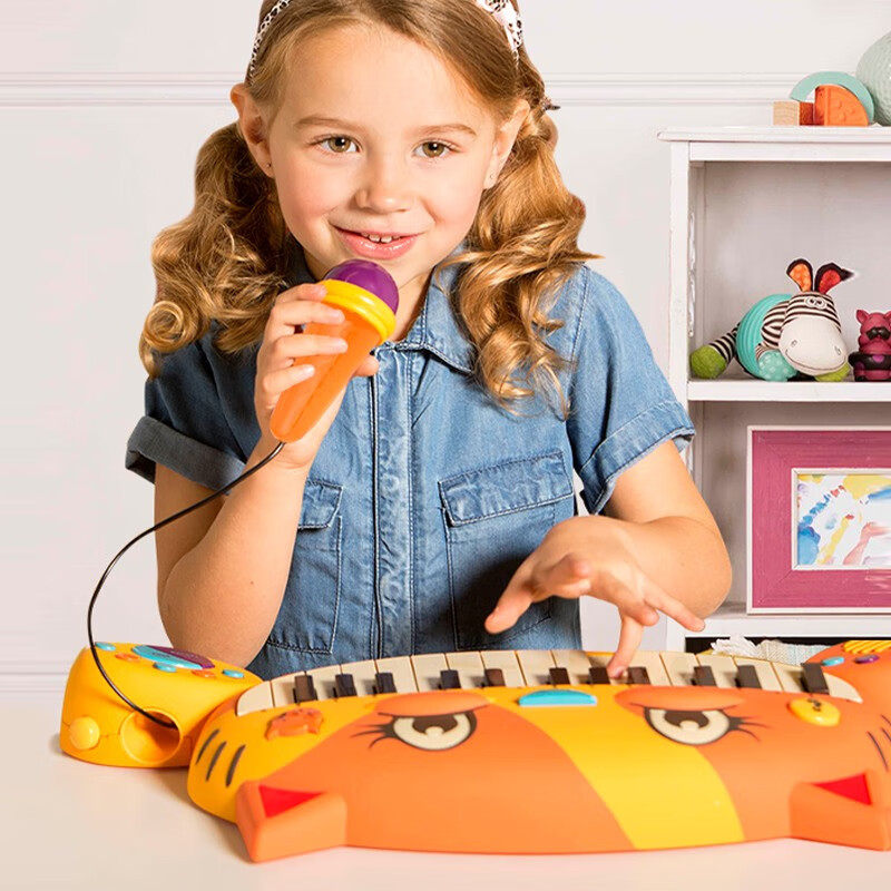 比乐电子琴男孩女孩宝宝启蒙玩具大嘴猫琴生日礼物