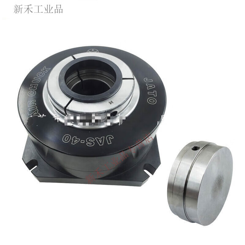 jas-252fjas-15立式气动夹头座 仪表车床夹头座子 朝铨液压卡盘 jas
