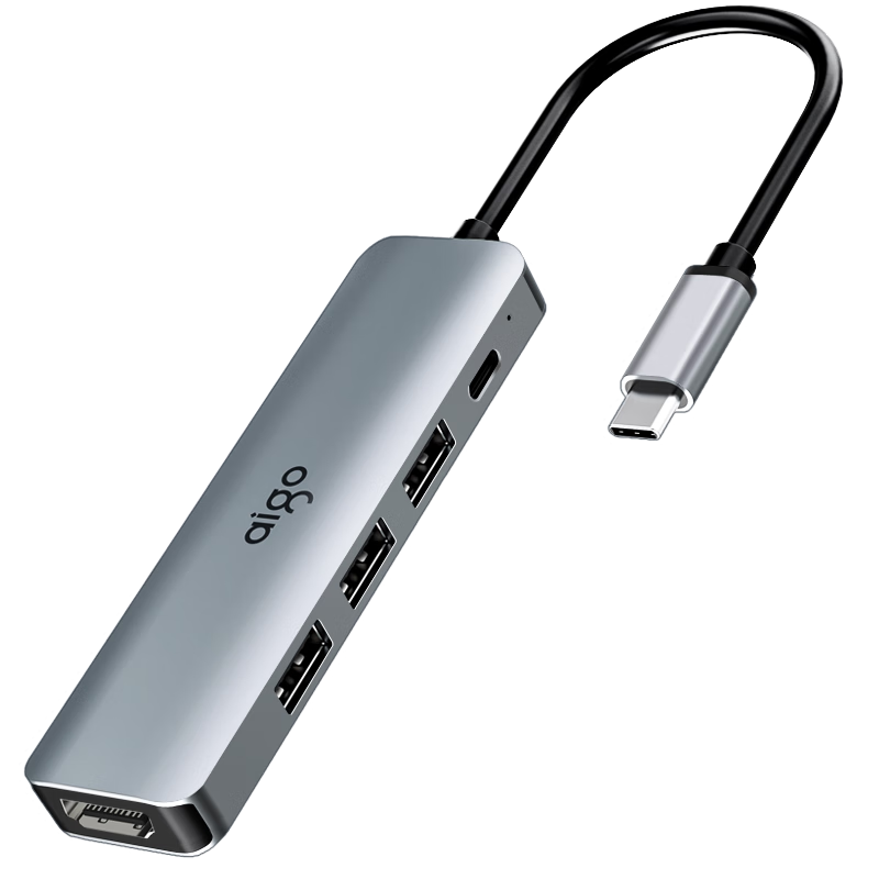 ڲaigoߣaigoType-Cչ USB-CתHDMIֻMHLתͷƻת 51USB+PD+HDMI4K 30Hz ๦չ38.9Ԫ