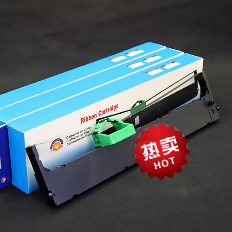 fujitsudpk810p dcd06票据证件打印机红色带架框墨盒条 红色
