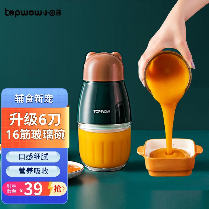 Topwow辅食料理机价格走势及用户评测|查询京东绞肉切菜机价格走势