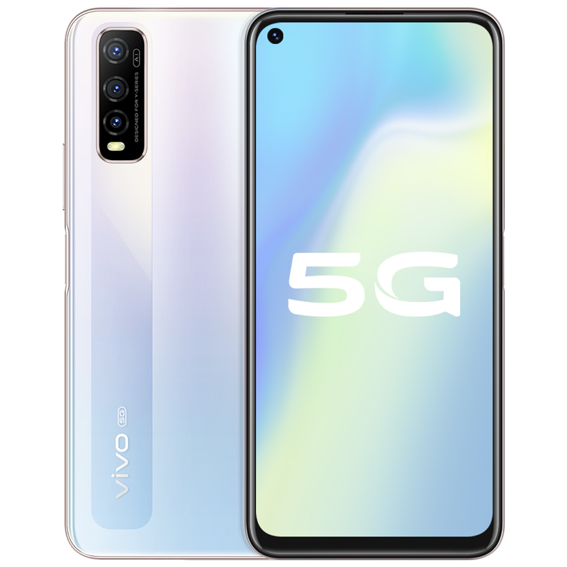 vivo y70s 5g手机 6 128gb 雾光幻境 4500mah大电池 双重解锁 后置三