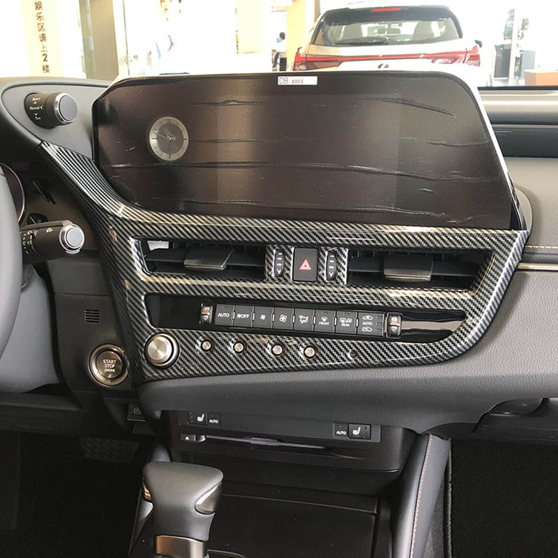 昂悦适用于雷克萨斯22款es200 260 es300h中控面板风口碳纤纹内饰改装