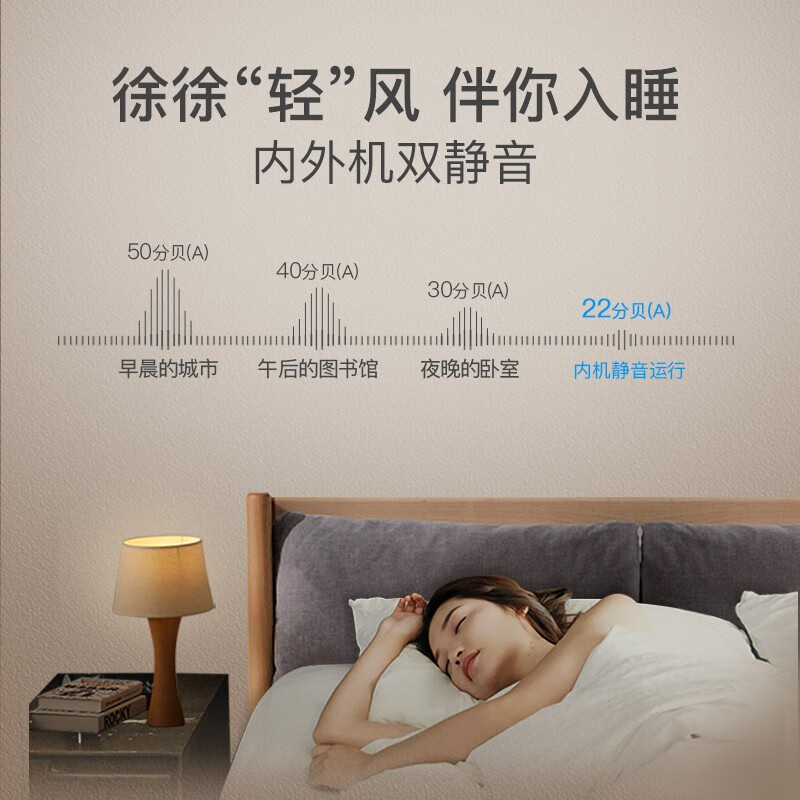 富士通 15-21㎡适用 新2级能效 1.5匹 全直流变频空调 日系简约空调ASQG12KGCB (KFR-35GW/Bpkgb)