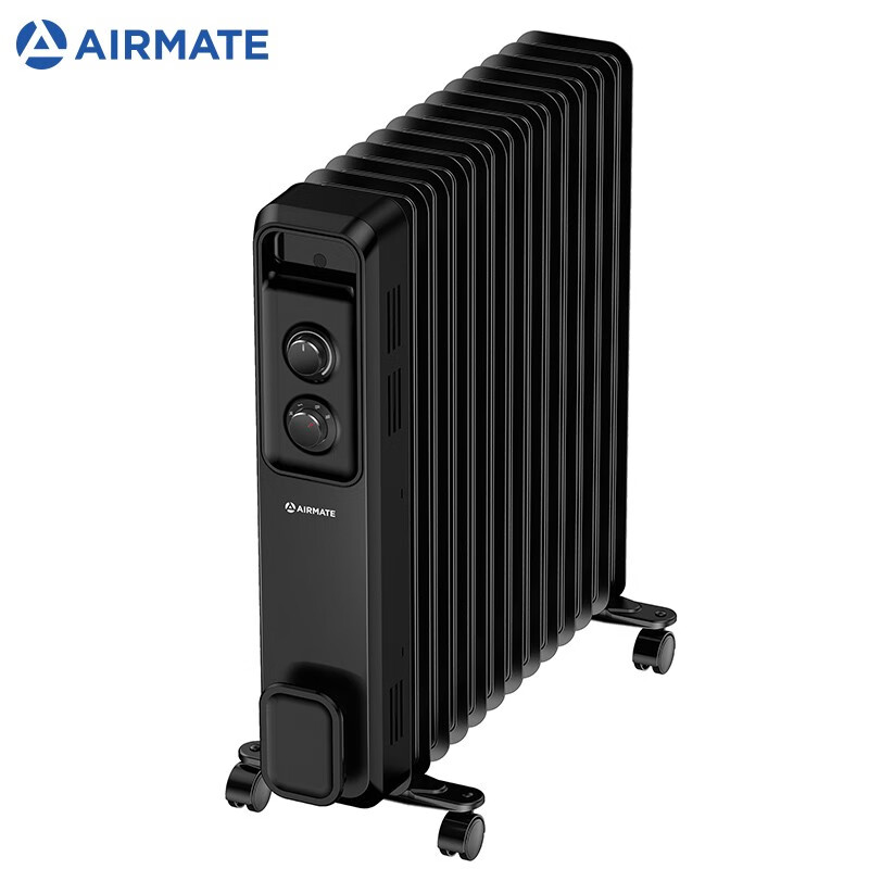 艾美特（Airmate）取暖器/电暖器家用/电热油汀/电暖气片 13片速热加湿一体烘衣电热油汀 HU13-X4