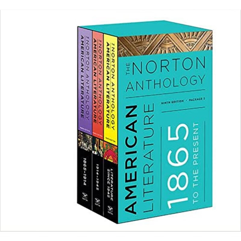 英文原版 诺顿美国国文学选集 下卷 Norton Anthology vol2