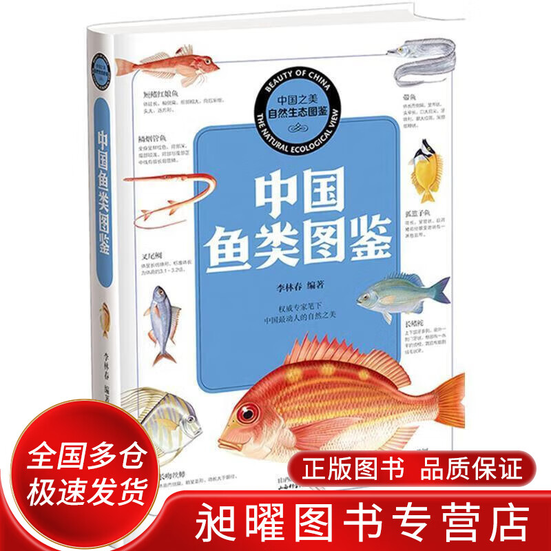 中国鱼类图鉴【正版书籍，畅读优品】