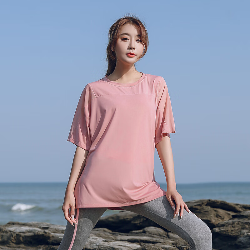 加肥加大女装宽松大码220斤套装女夏季胖子瑜伽服运动短袖胖mm200斤