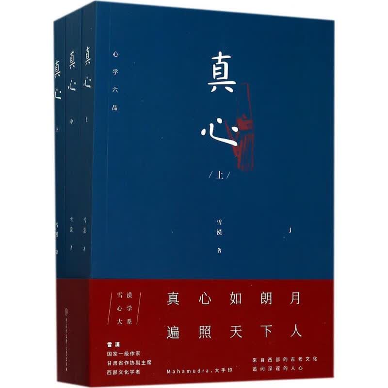 真心 雪漠 著 国学经典四书五经 哲学经典书籍 中国哲学 中国大百科全书出版社有限公司 新华书店官网正版图书籍