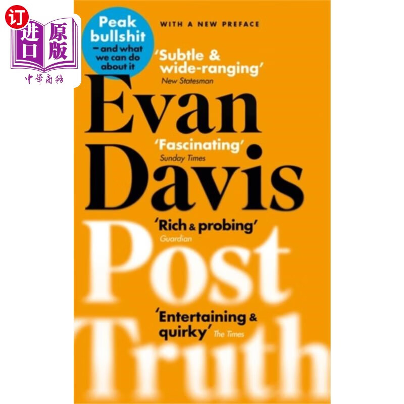 海外直订post-truth 后真相