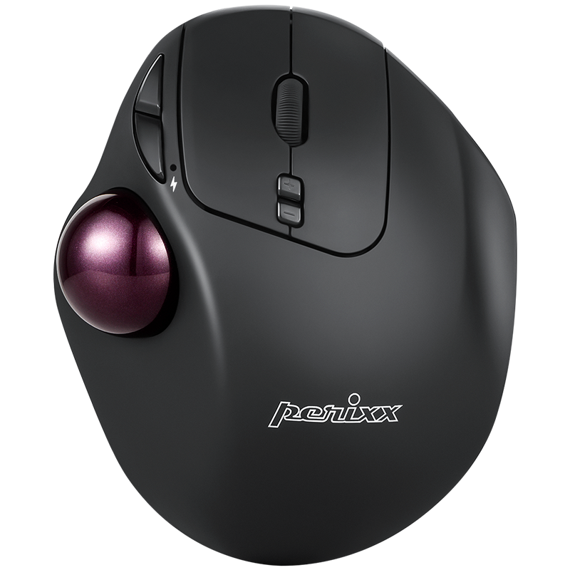 perixx 佩銳 PRO801 軌跡球鼠標無線藍牙 專業(yè)繪圖人體工學鼠標 PM717 無線2.4g 軌跡球鼠標