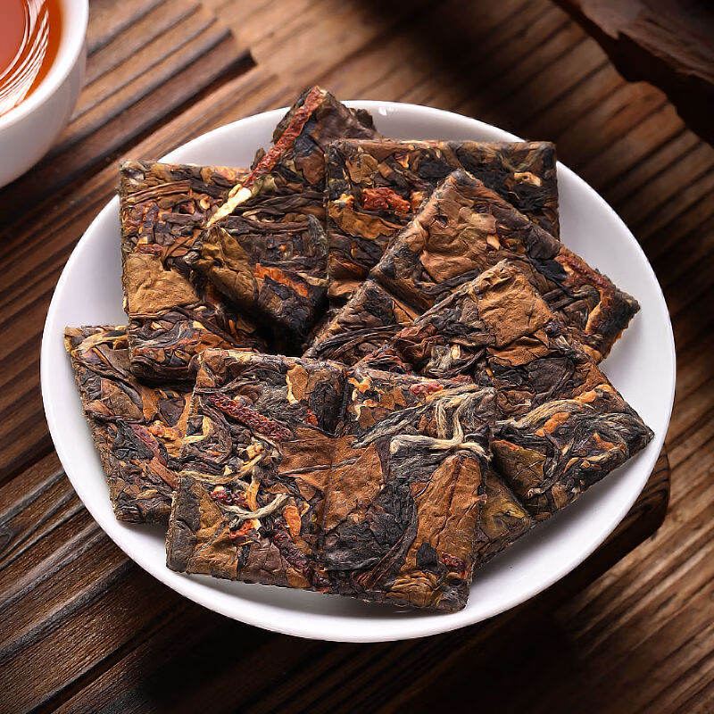 禾澹新会老陈皮白茶福鼎福建老白茶寿眉陈年紧压茶饼茶包小方片茶叶礼