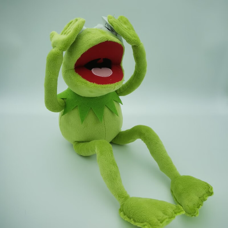 童才毛绒玩具布偶秀大电影themuppets科密特青蛙科米蛙公仔生日礼物