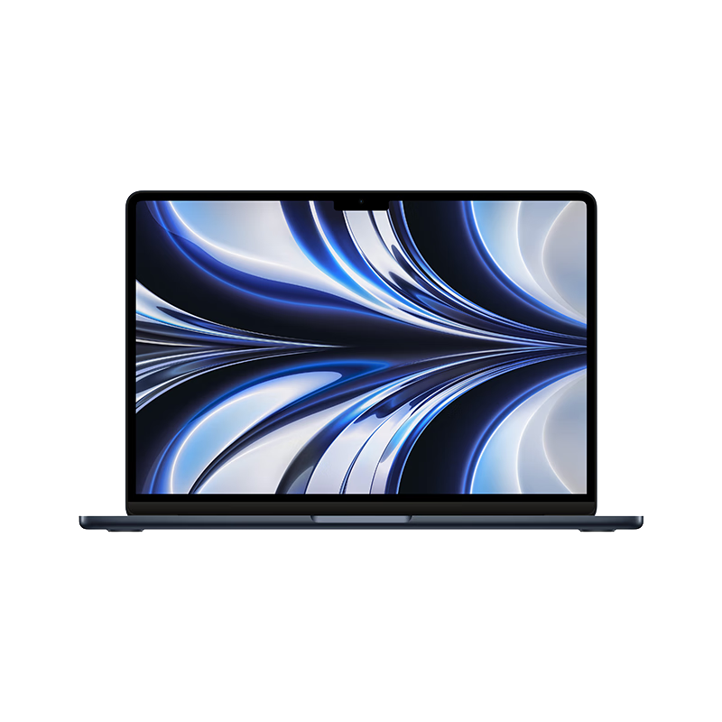 Apple/苹果AI笔记本/2022MacBookAir13.6英寸M2(8+10核)16G 512G 午夜色电脑 Z1610002F【定制】