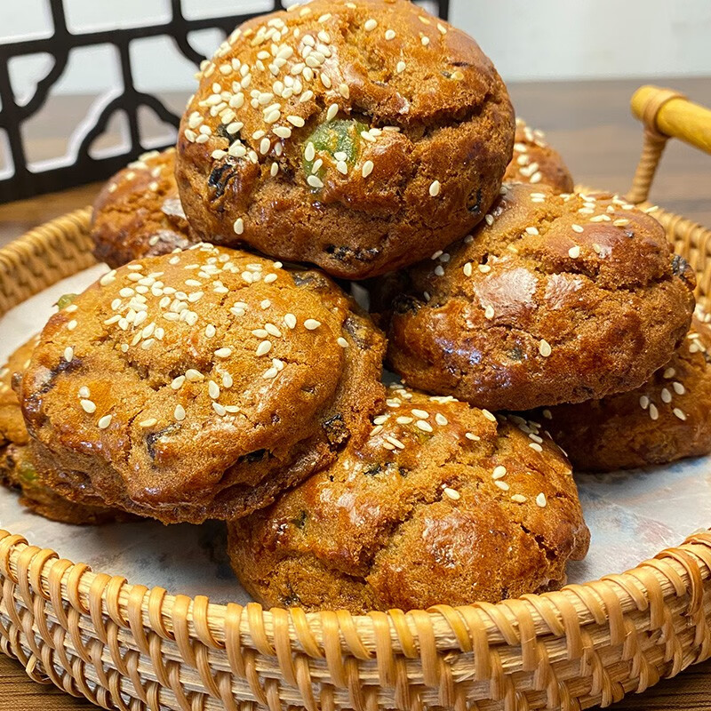 欧贤禾杂粮枣酥500g 天津特色小吃 休闲零食下午茶点心传统手工中式