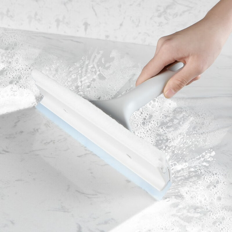车前草(psyllium)擦玻璃神器擦窗玻璃窗家用双面刮水板刮水器玻璃刮