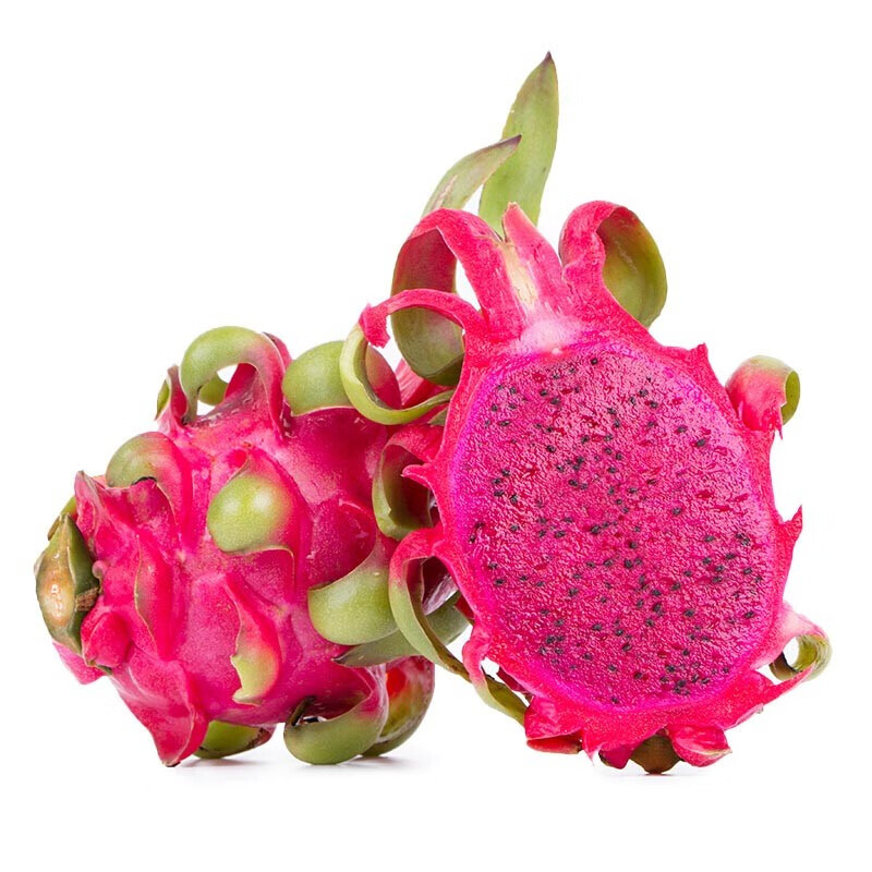 喵喵鲜 越南红心火龙果 5个装 非广西金都一号红肉密宝 新鲜水果 生鲜