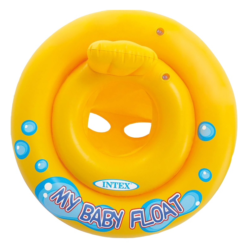 INTEX 59574宝宝玩具座圈 婴幼儿双层游泳戏水孩子坐圈1-2岁