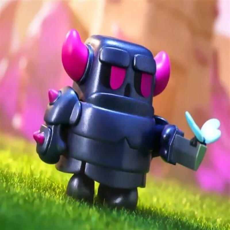 昂沐部落冲突手办部落冲突皇室战争经典角色系列盲盒潮玩 皮卡超人 未