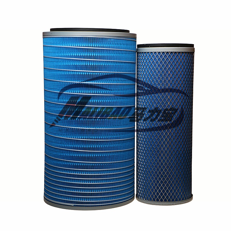 空气滤芯空滤滤清器适用于 k2440柳工临工晋工龙工徐工855d装载机铲车