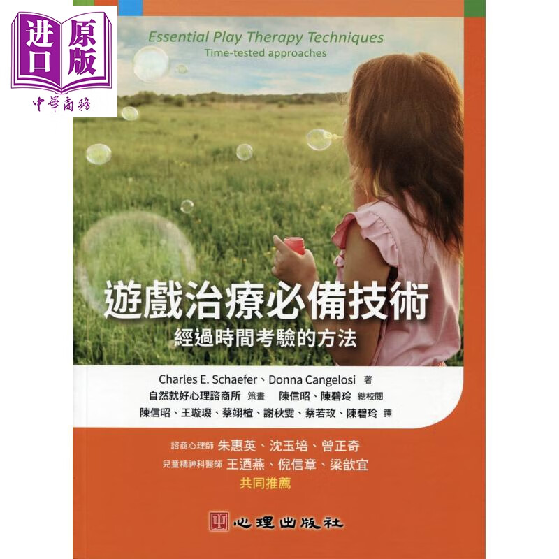 游戏治疗必备技术:经过时间考验的方法 charles e. schaefer 港台原版