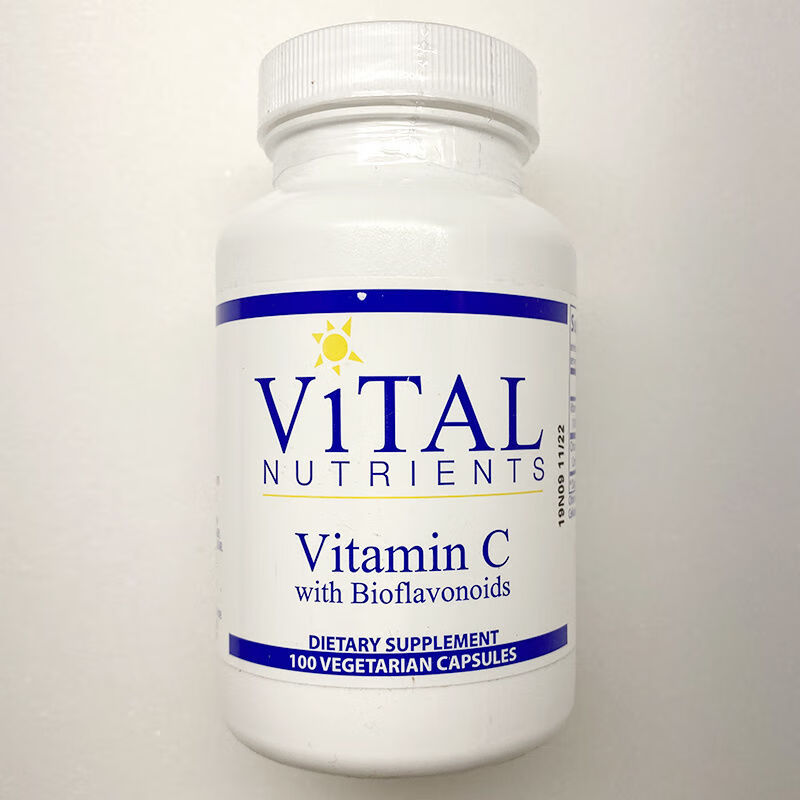 美国vital nutrients维生素c220/100粒代购 100粒/瓶