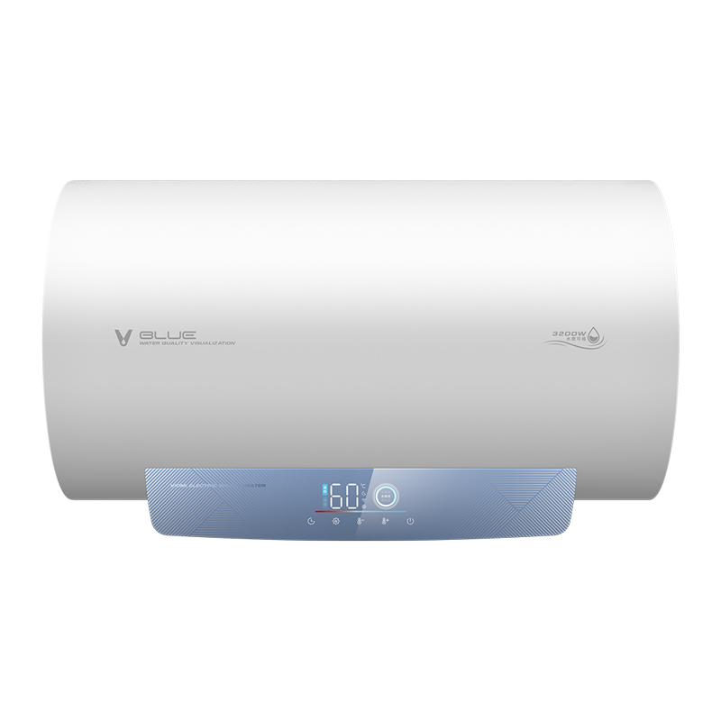 云米（VIOMI）电热水器50升小蓝调系列3200W速热水质可视化AI智能杀一级能效8年质保VEW5027【速热健康洗】