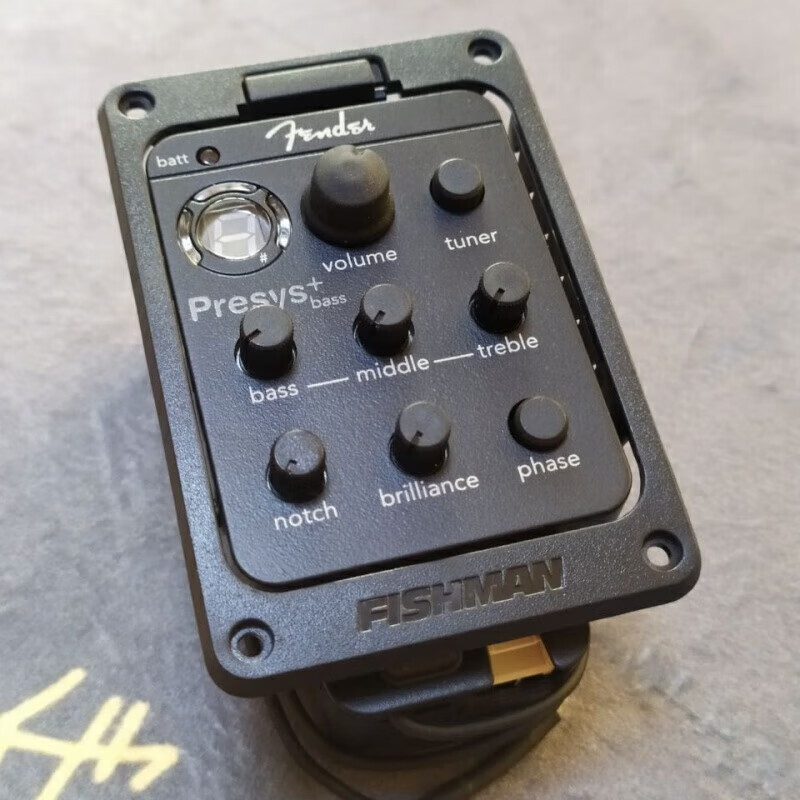 晗畅渔夫拾音器 fiahman201 民谣古典木吉他电箱拾音器eq 非lr
