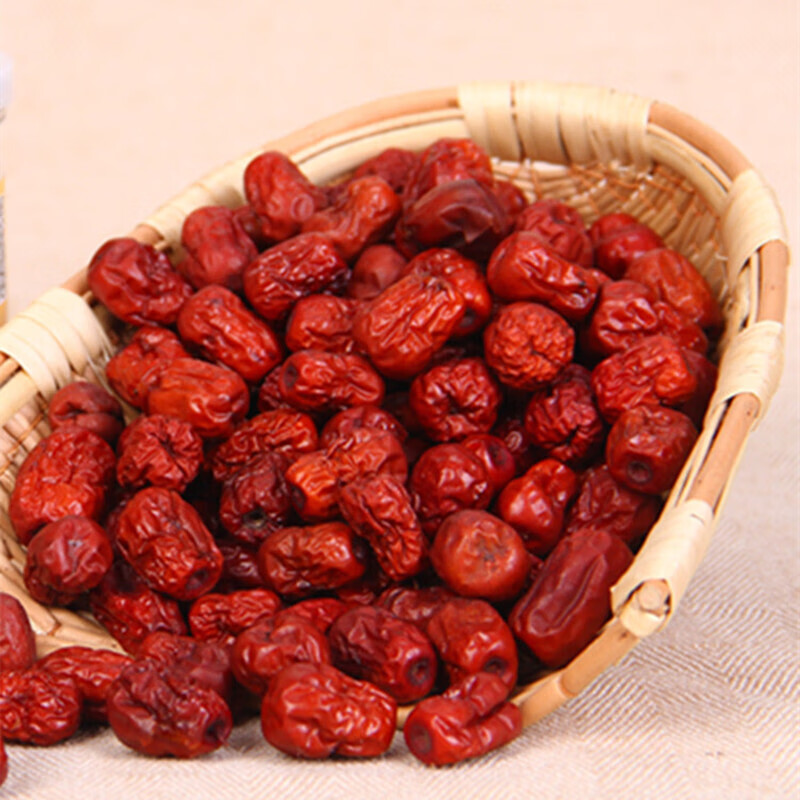 伯賢 紅棗金絲小棗無核棗山東特產(chǎn)無核金絲小棗 2斤