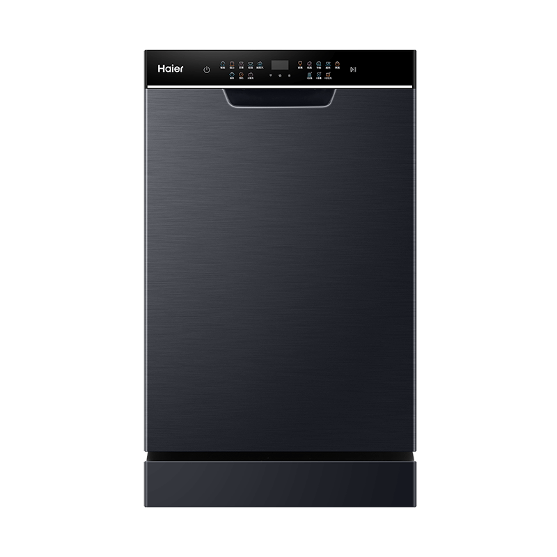 海尔（Haier）12套嵌入式洗碗机X3000 智能变频 一级水效 45cm超窄宽度 分区精洗 开门速干EYBW122286BKU1 3843.3元