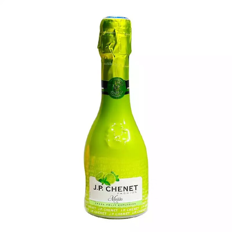 香奈（J.P.CHENET）法国原瓶进口红酒 时尚莫吉托起泡酒200ml