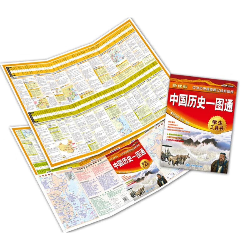 中国历史一图通 2022年新版学生历史工具书 历史地图指南