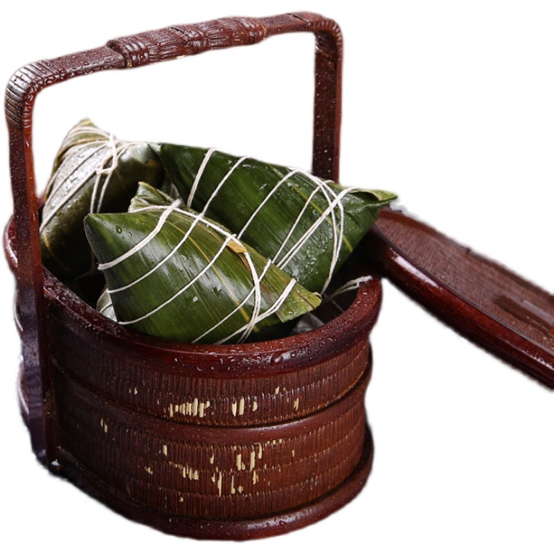 虎钢馋正宗嘉兴特产旗舰鲜肉大棕子端午节真空手工新鲜早餐粽子 6只