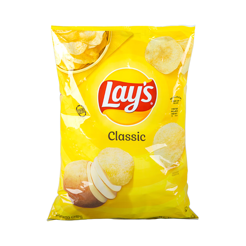 ���£�Lay's����Ƭ����ԭζ�����ͥװ425.2g ��������������ʳƷ׷��С��ʳ