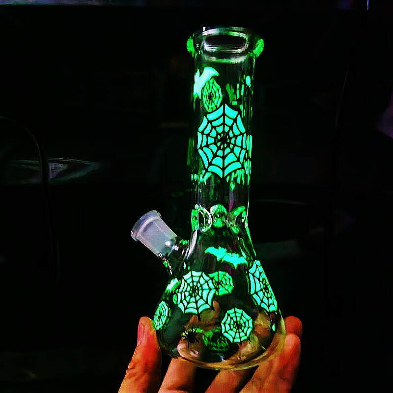 造型创意夜光玻璃水烟壶水烟袋过滤插杆配件